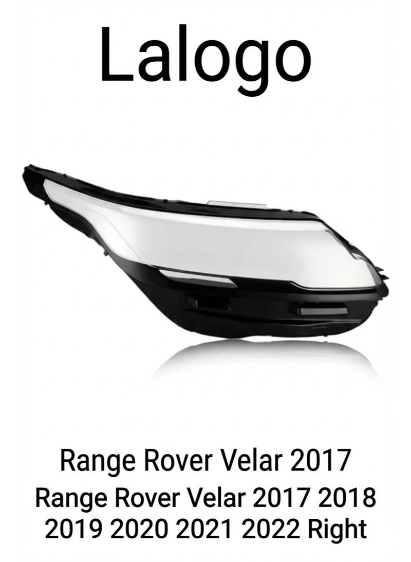 Headlight Lens Cover for Range Rover Velar 2017 2018 2019 2020 2021 2022 Right-10601009R